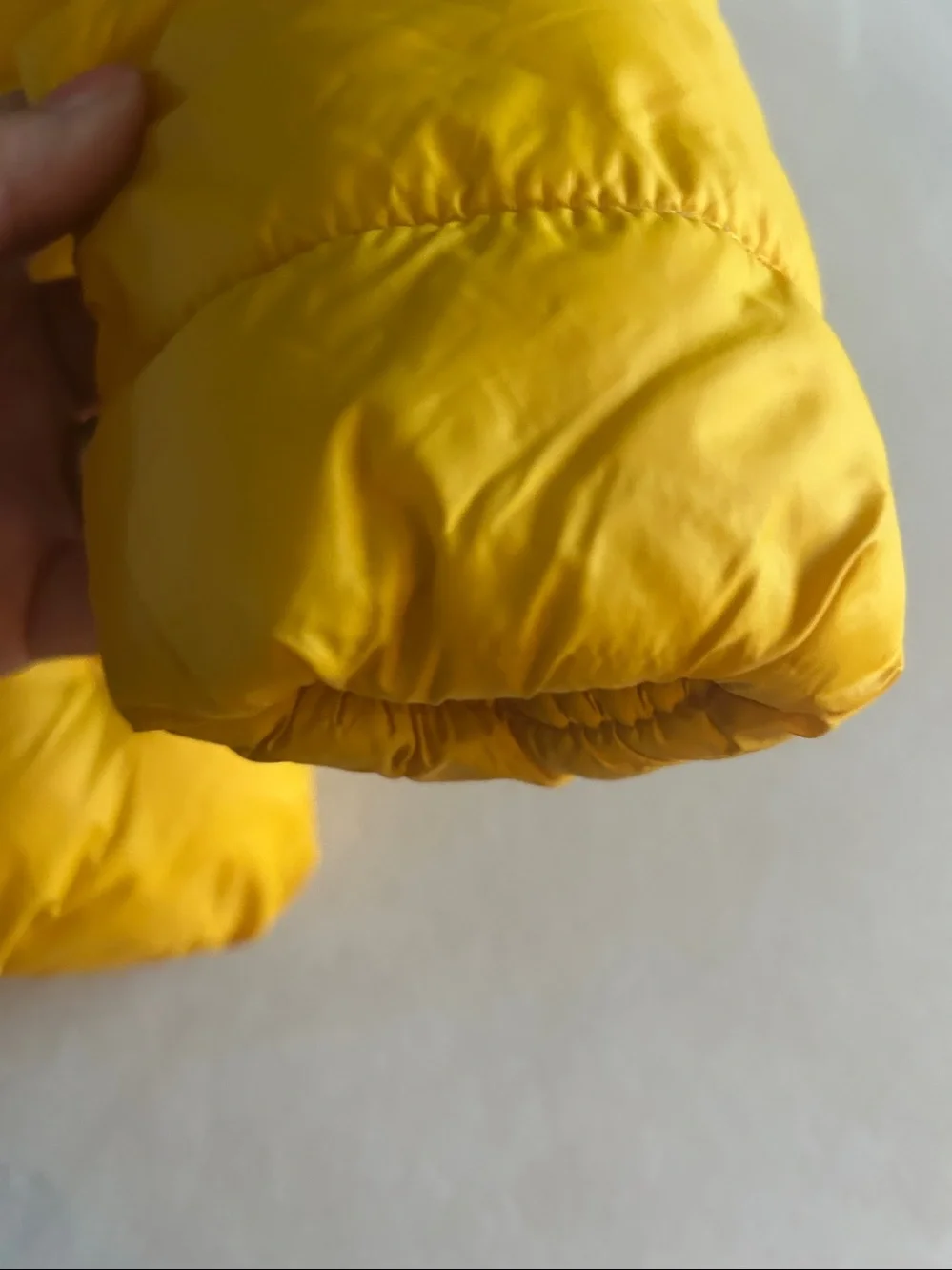Old Navy Yellow Hooded Puffer Jacket for Kids